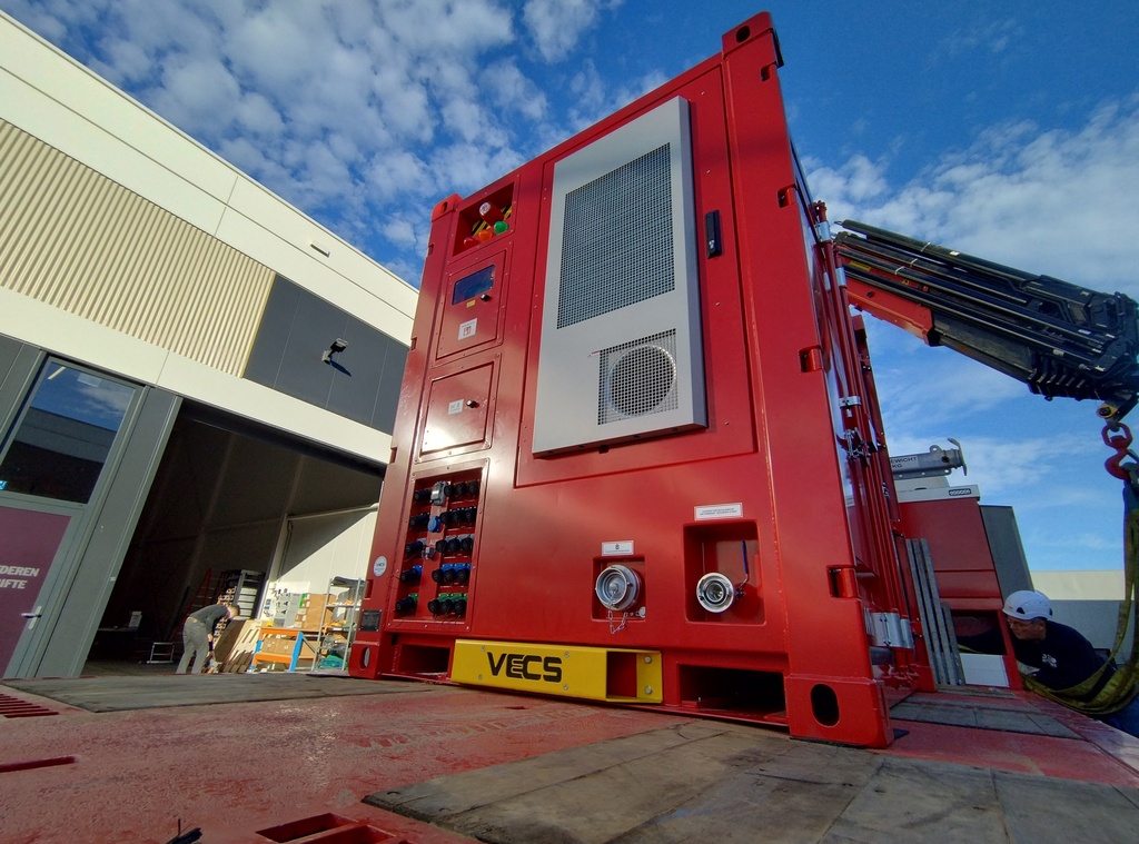Battery Pack Skid 600kWh/240kW (exl. batterijen)